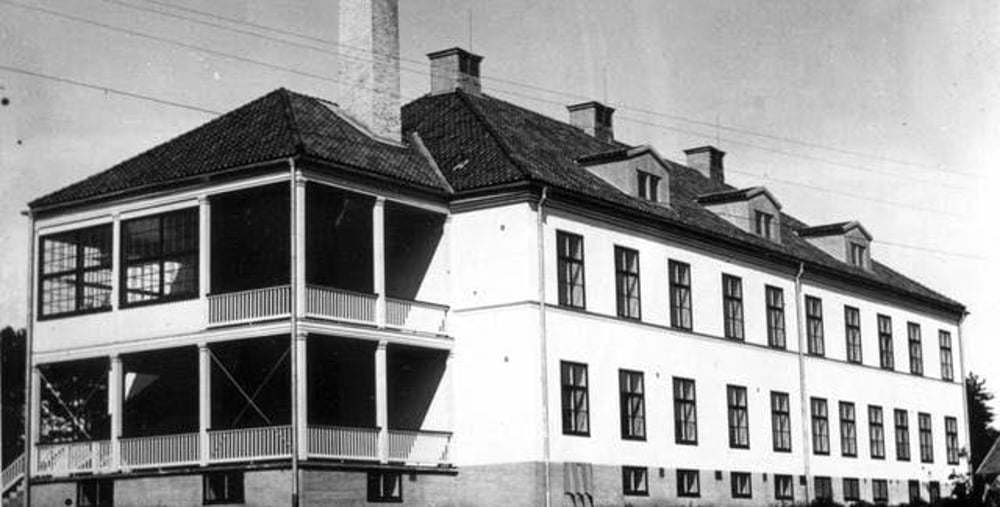 Foto av Ljusne sjukhus, 1923