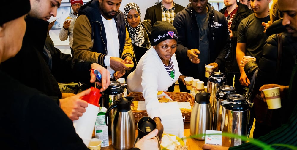 Lilla OS Forsa folkhögksola, Fika