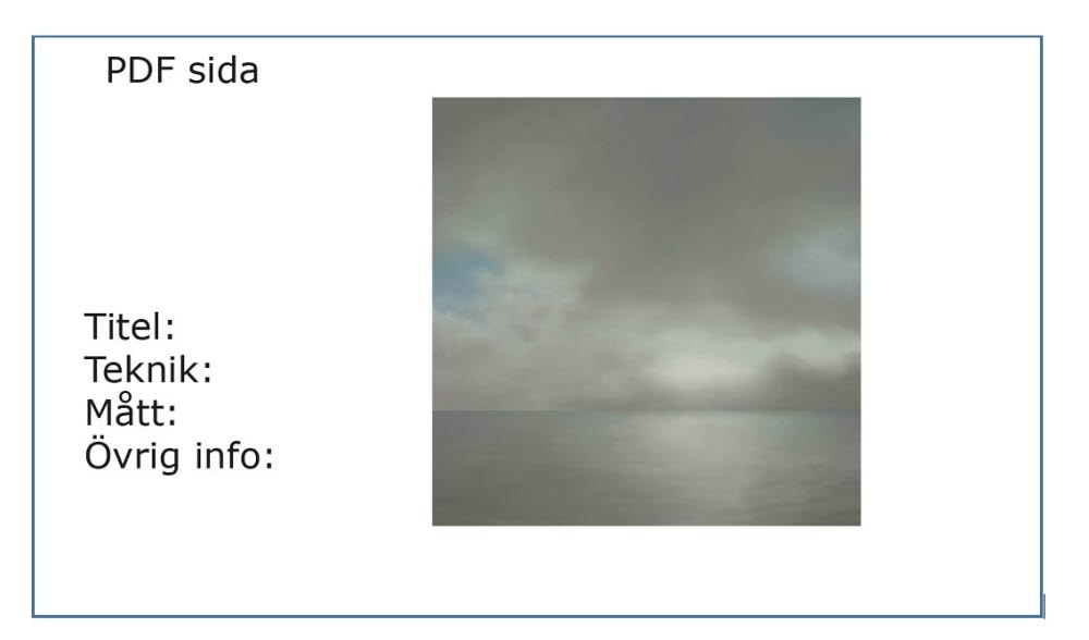 Exempel digitala arbetsprover, bilder.