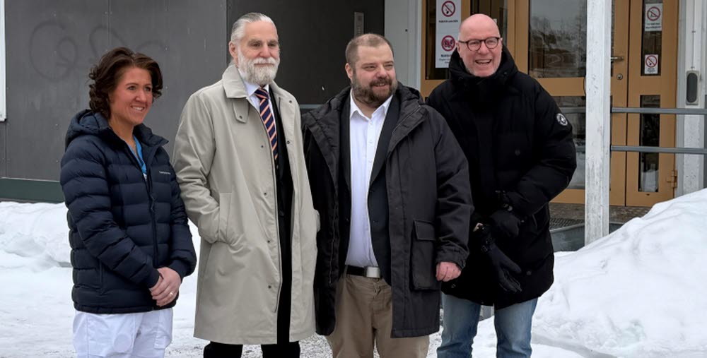 Presskonferens om bolag