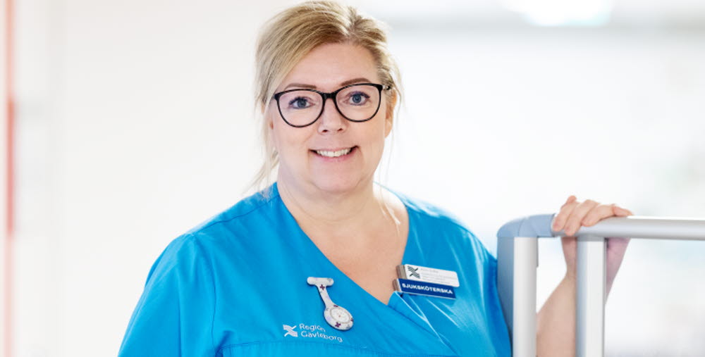 Ann-Sofie Johansson, barnsjuksköterska och ambassadör Gävleborgskraften