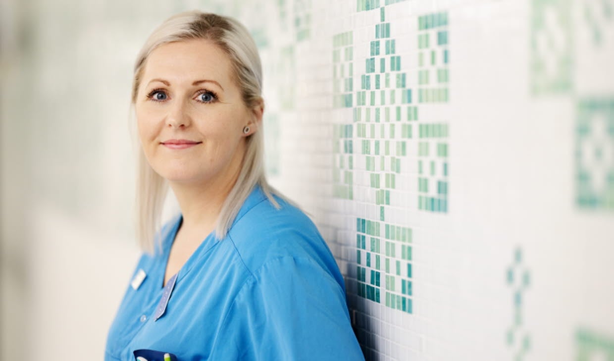 Linnea Mangseth, vårdenhetschef hjärtavdelning Hudiksvall, ambassadör Gävleborgskraften