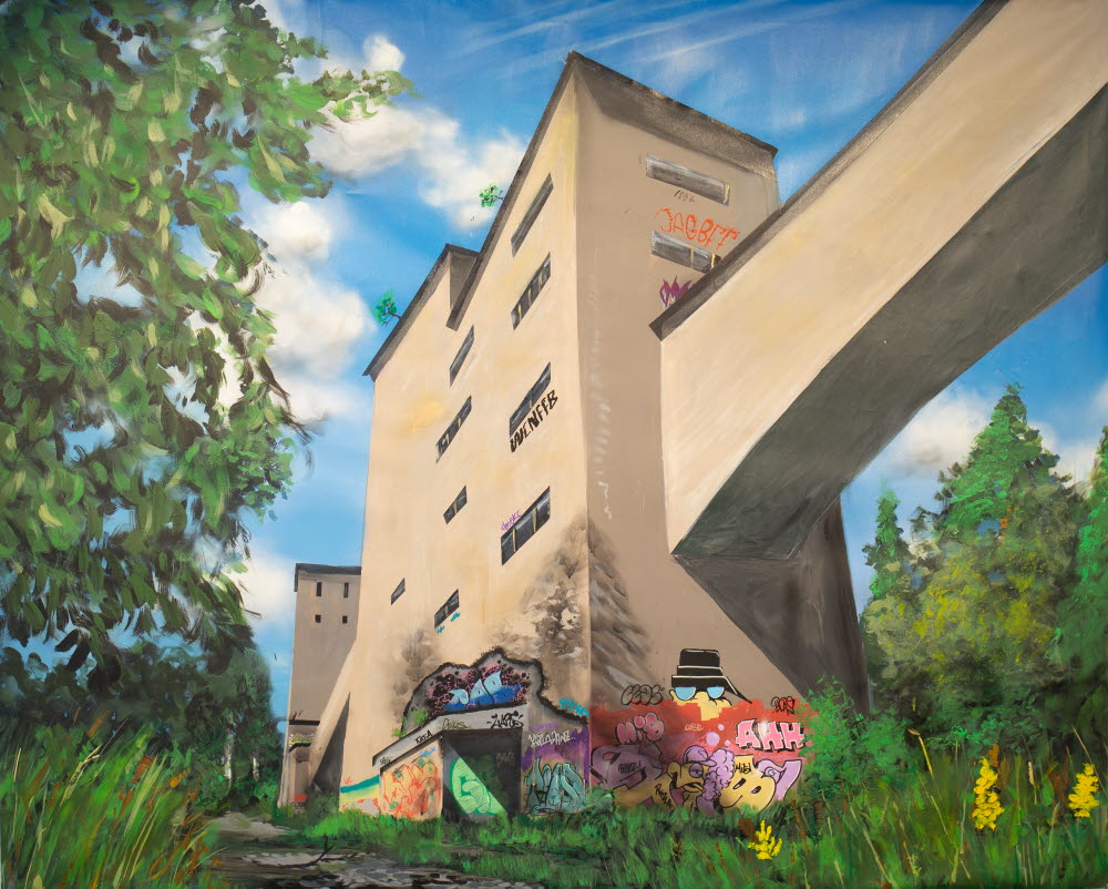 Konstverk Joel Kaarisma Ramhäll gruva