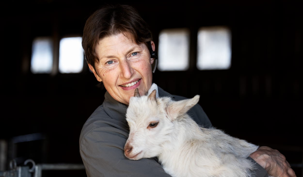 Porträtt av Maria Brooks