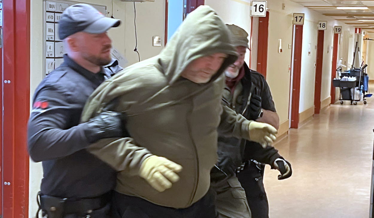 Lockdown-övning akutmottagningen Bollnäs den 28 maj 2025.