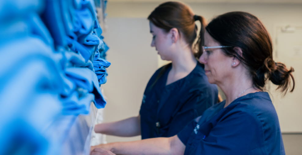 Annika Westlund
Rebecka Sjöstedt 
Logistik & service, Gävle